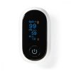 SmartLife Pulzoksziméter | Bluetooth | OLED Kijelző | Auditív riasztás / Mozgásgátló interferencia / Nagy pontosságú érzékelő / Oxigéntelítettség (SpO2) / Perfúziós index / Pulzusszám | Fehér