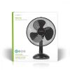 Asztali ventillátor | Hálózati Áramellátás | Átmérő: 300 mm | 35 W | Oszcilláló | 3-sebességes | Fekete