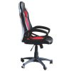 Gamer szék több színben - basic-színes háttámla, piros