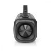 Bluetooth® Party Boombox | 4.5 óra | 2.0 | 45 W | Media lejátszás: AUX / USB | IPX5 | Összekapcsolható | Hordozó fogantyú | Party fények | Fekete