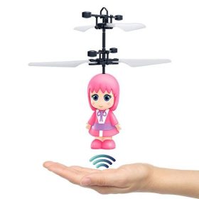 Kézből felszálló repülő baba, kék