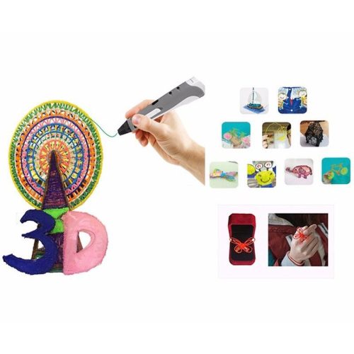 3D nyomtató toll, rózsaszín