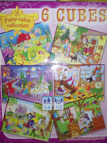 Mesekocka, 6 darabos