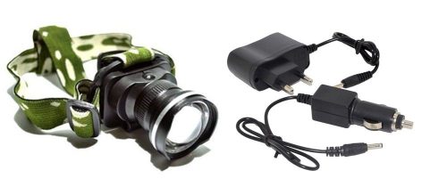 Bailong 6807 akkumulátoros fejlámpa