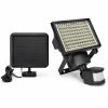 Napelemes mozgásérzékelős LED reflektor – 120 LED