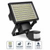 Napelemes mozgásérzékelős LED reflektor – 120 LED