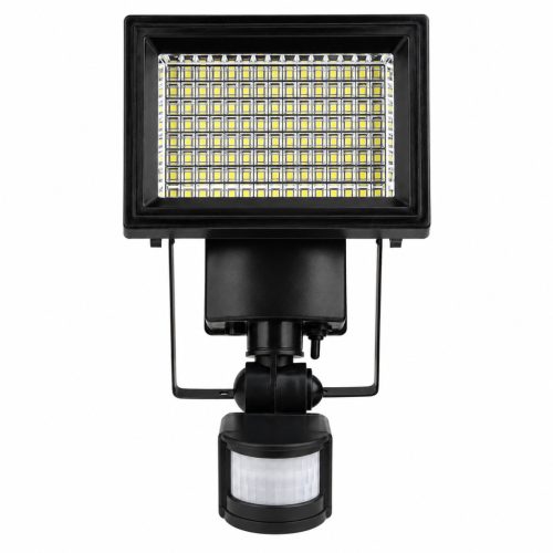 Napelemes mozgásérzékelős LED reflektor – 120 LED