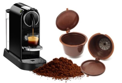 Újratölthető kávékapszula