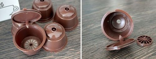 Újratölthető kávékapszula