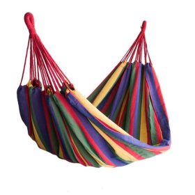 Kétszemélyes függőágy, kék-zöld-világoskék 