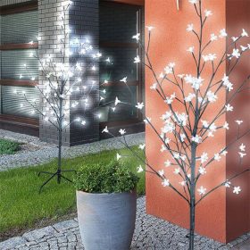 LED-es Sakura fa, világító virágokkal, rózsaszín