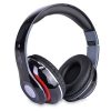 Bluetooth sztereó fejhallgató, rádióval, Mp3 headset, fekete