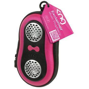 MP3 hordozó táska, beépített hangszórókkal spb110