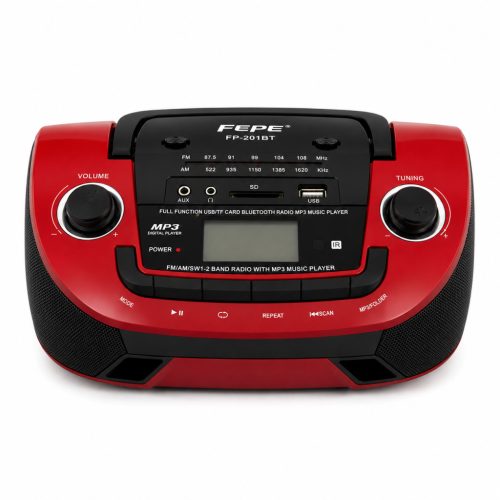 FEPE FP-201BT rádió bluetooth funkcióval, fekete