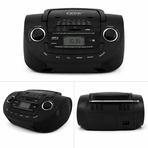 FEPE FP-201BT rádió bluetooth funkcióval, fekete