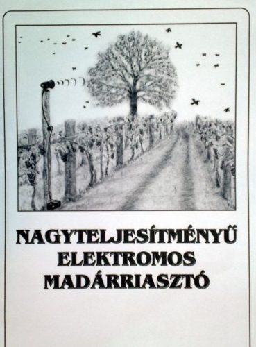 Nagyteljesítményű elektromos madárriasztó