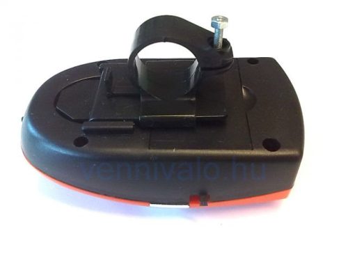 Ledes első lámpa beépített szirénával YH-0902, fekete