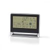 Meteorológiai állomás | Bel- és Kültéri | Vezeték nélküli időjárás érzékelőt tartalmaz | Időjárás előrejelzés | Légnyomásmérő | Idő kijelzővel | Háttér megvilágosítású LCD Kijelző | Ébresztő funkcióval