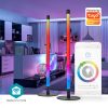 SmartLife hangulatfény | Wi-Fi | Tube | 600 lm | Meleg és lehűlni fehér / RGBIC | 2700 - 6500 K | 36 W | Fém | 2 db